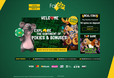 Fair GO AUD Pokies Logo